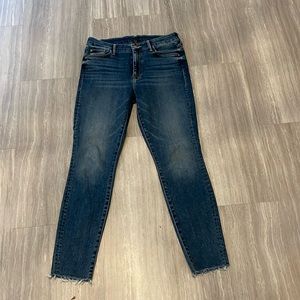 Mother, Size 29, The Looker Ankle Fray, EUC